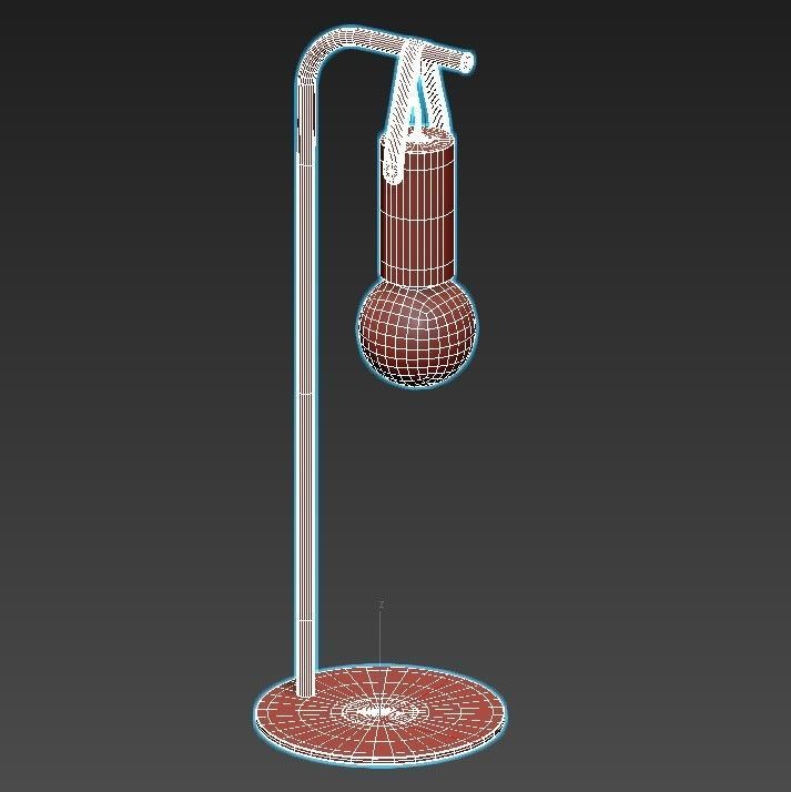 apricale-98284 table lamp with ball 3D model_2