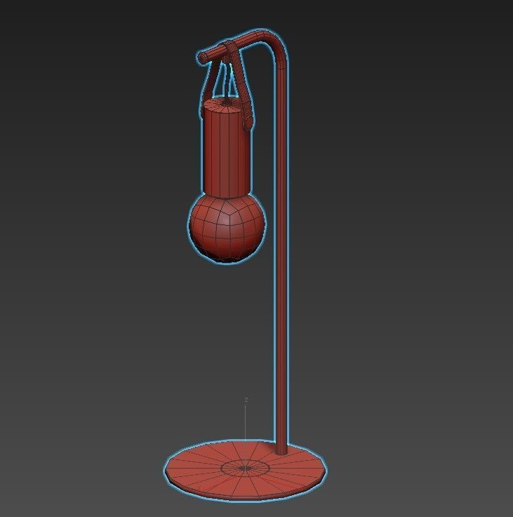 apricale-98284 table lamp with ball 3D model_5