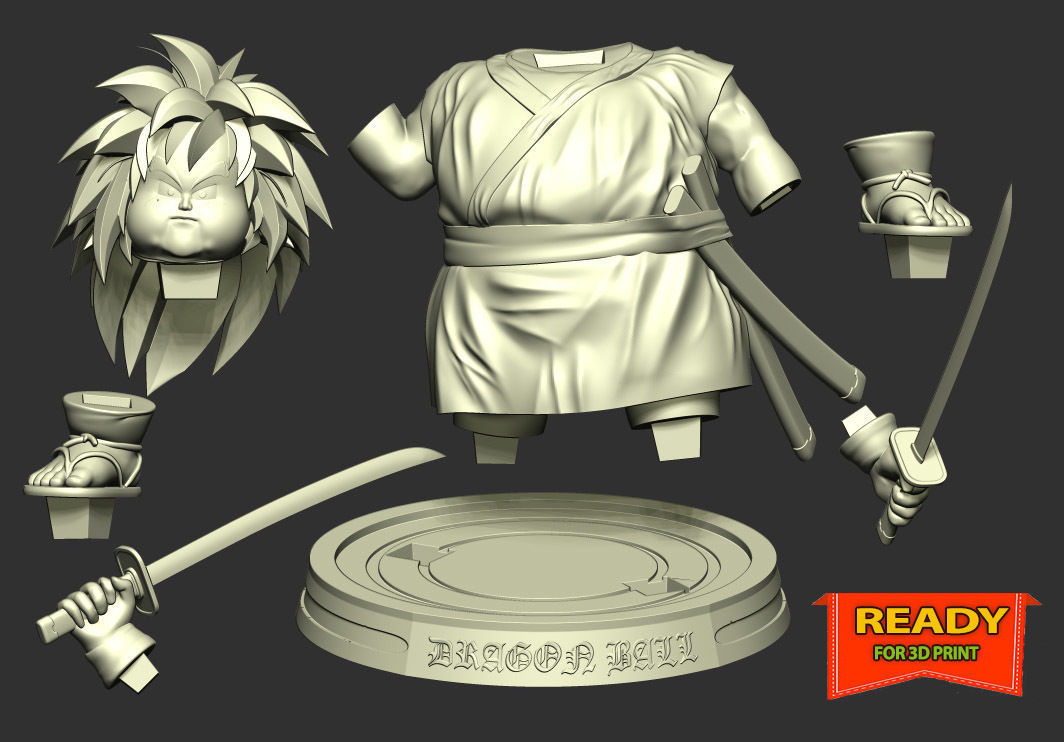 Yajirobe - Dragon Ball 3D print model_3