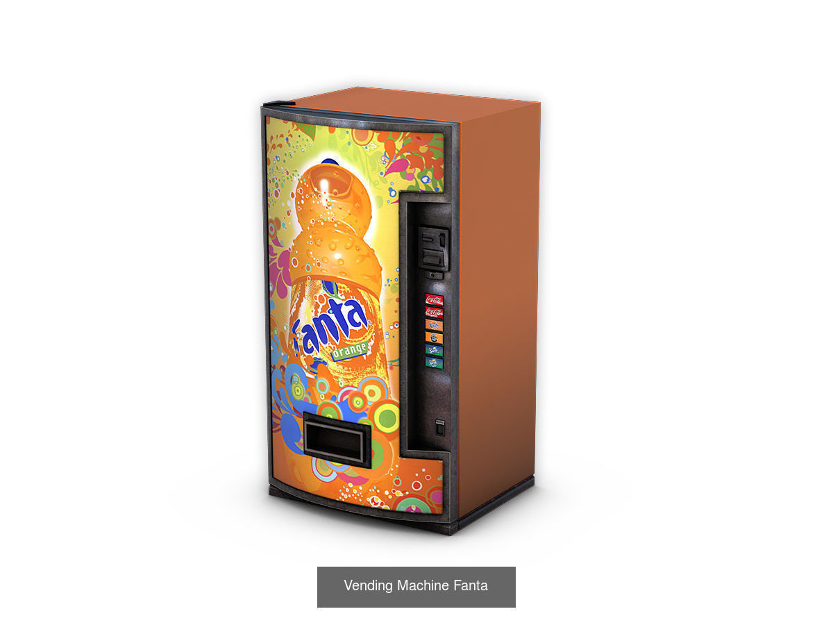 Vending Machine Pack 3D Model Collection_2