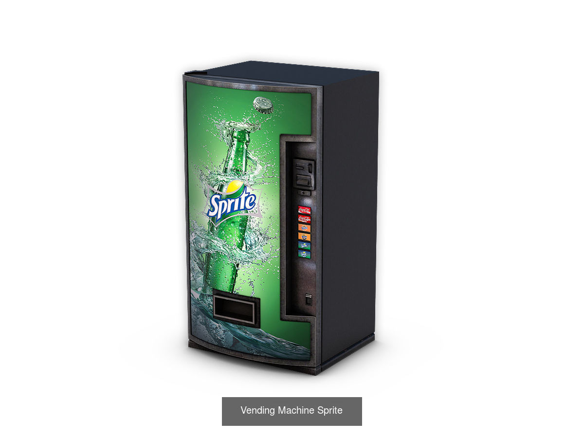 Vending Machine Pack 3D Model Collection_4