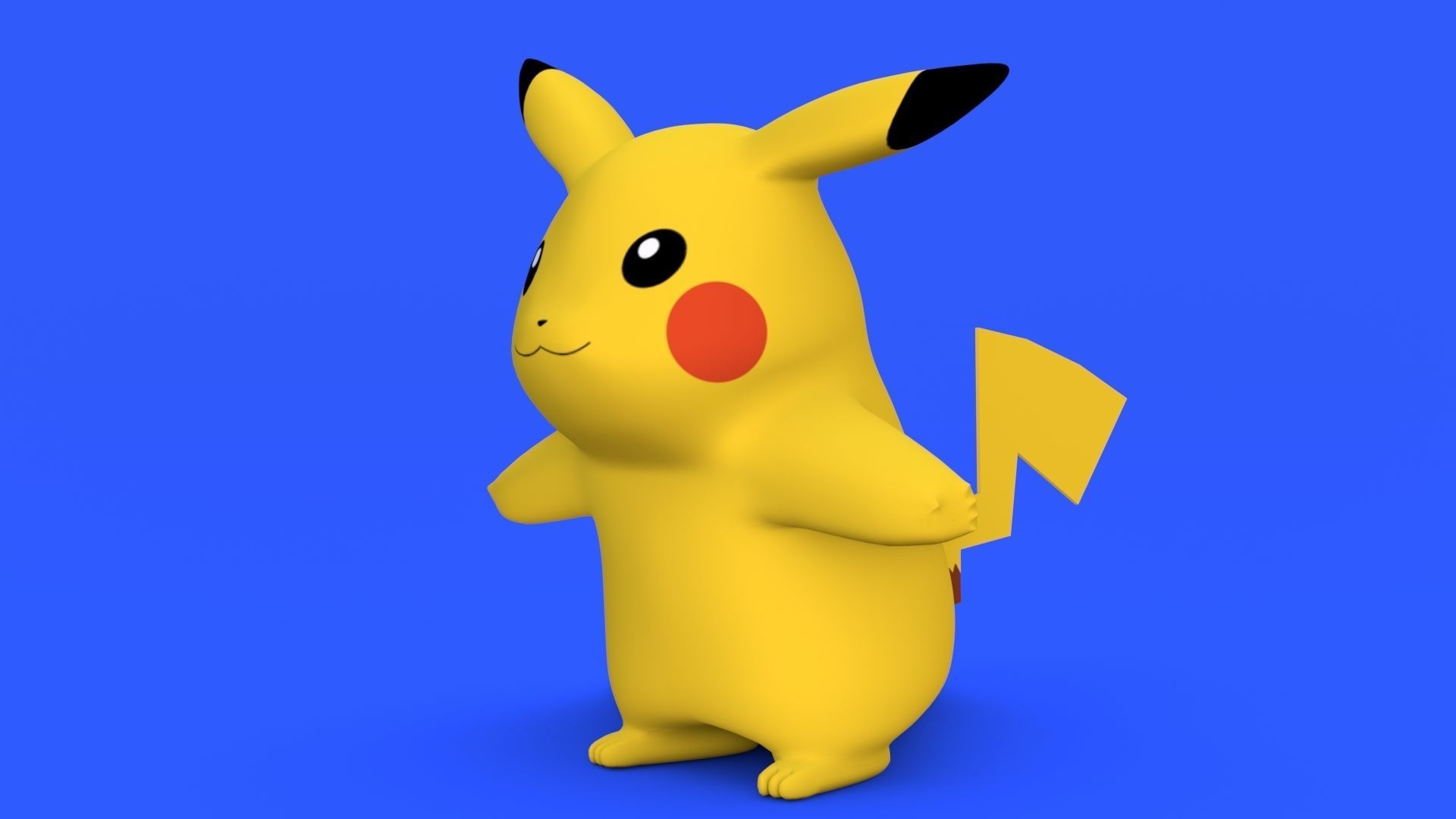 Pikachu 3D model_1