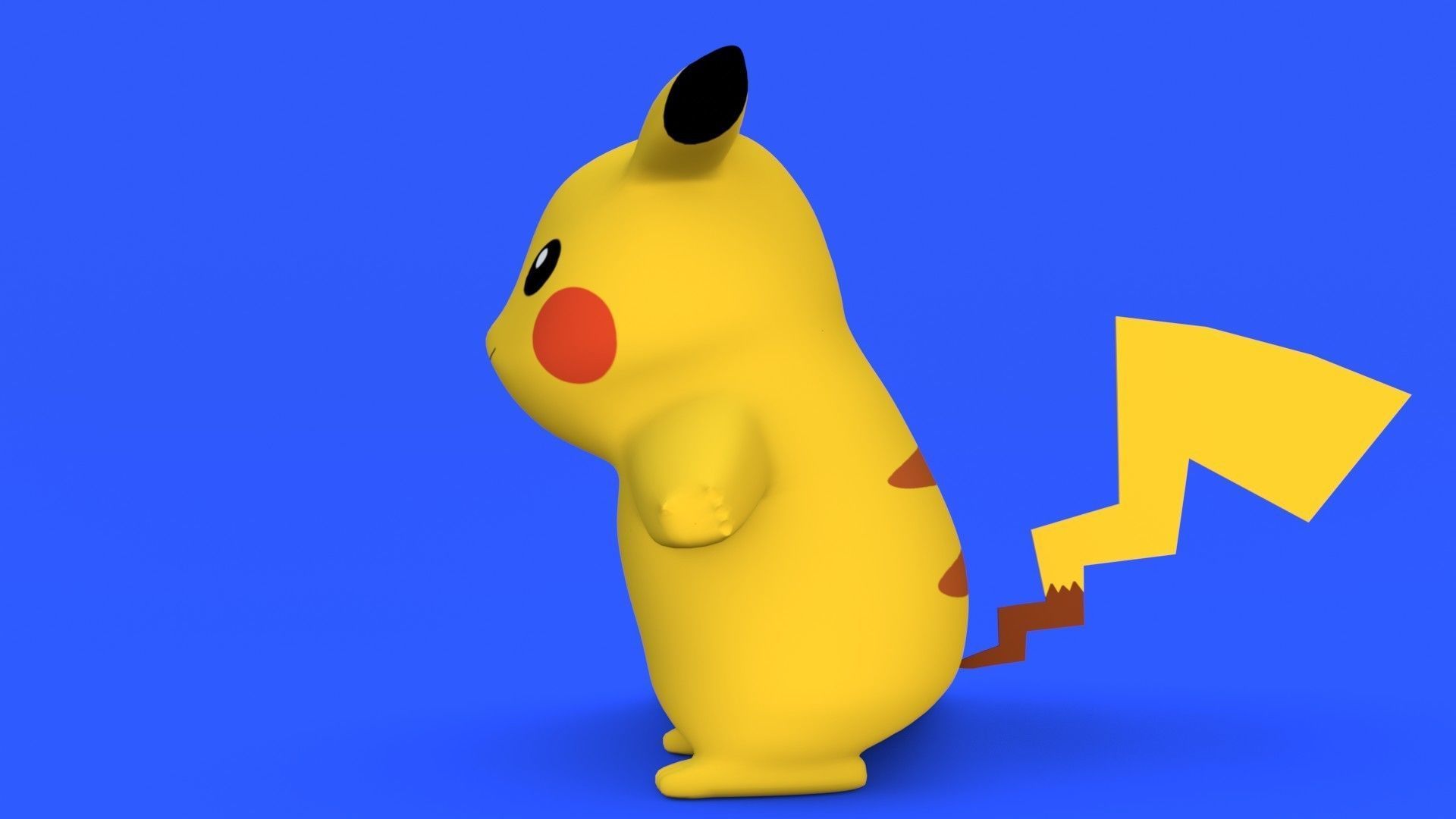 Pikachu 3D model_2