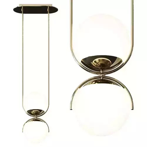 Create and Barrel Rondure Globe Pendant Light Lamp