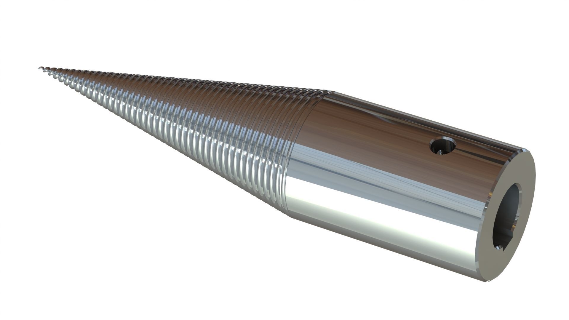 LOG WOOD SPLITTER 3D model_1