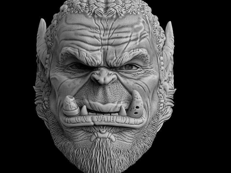 Durotan ring 3d model for 3d printing 3D print model 3D print model_9