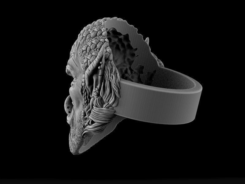 Durotan ring 3d model for 3d printing 3D print model 3D print model_11