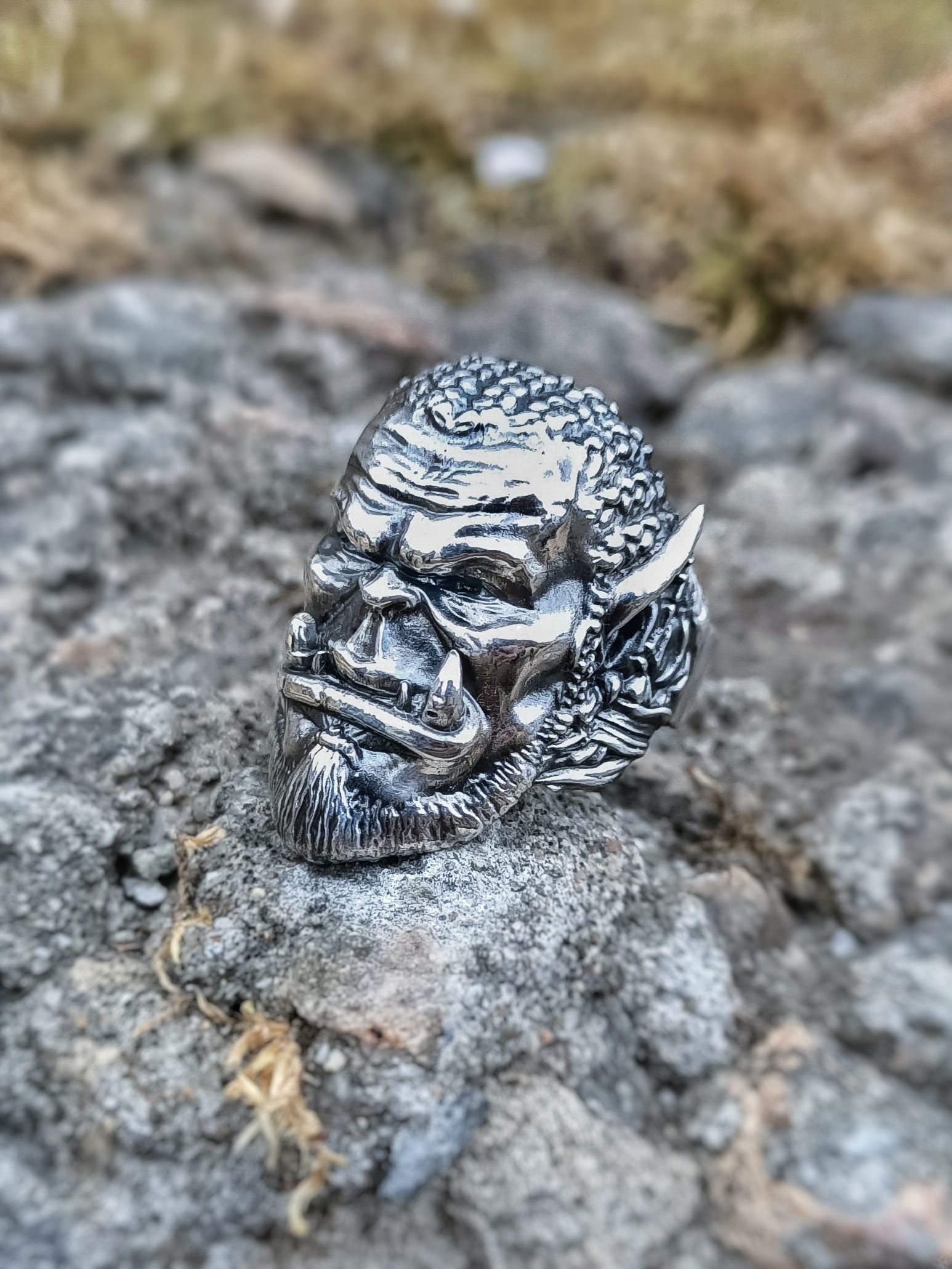 Durotan ring 3d model for 3d printing 3D print model 3D print model_19