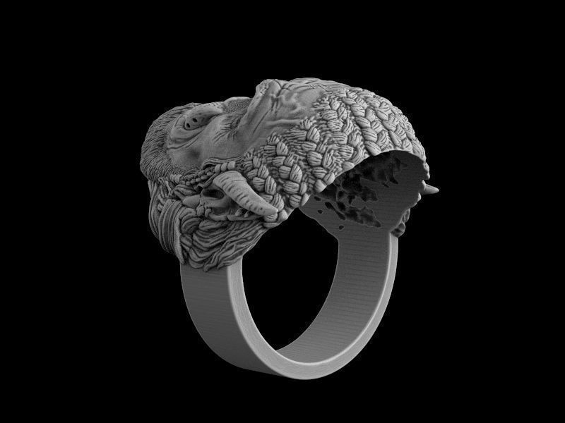 Durotan ring 3d model for 3d printing 3D print model 3D print model_18