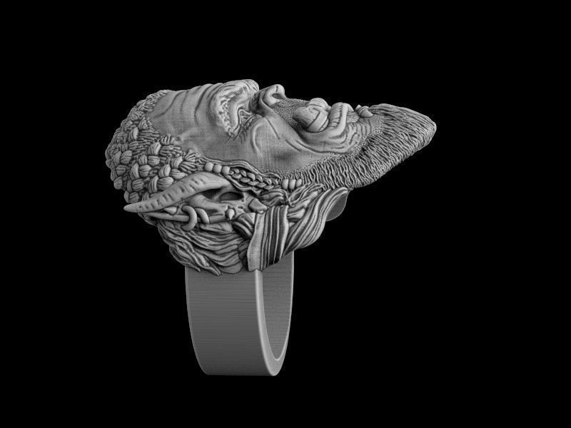 Durotan ring 3d model for 3d printing 3D print model 3D print model_6