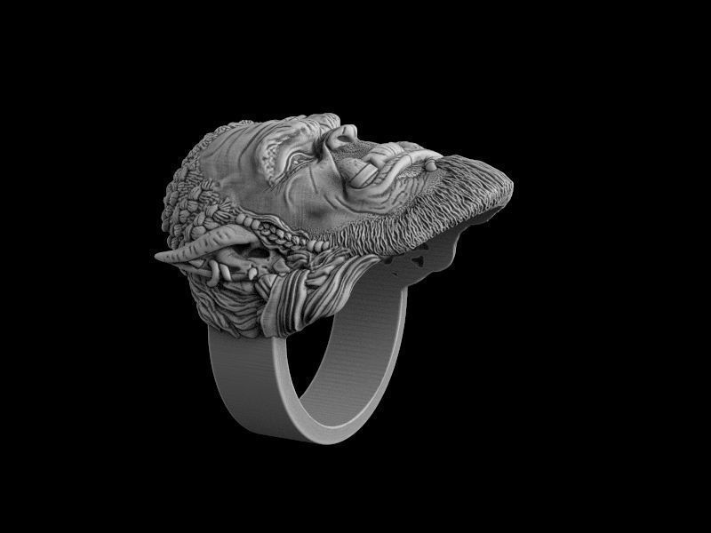 Durotan ring 3d model for 3d printing 3D print model 3D print model_15