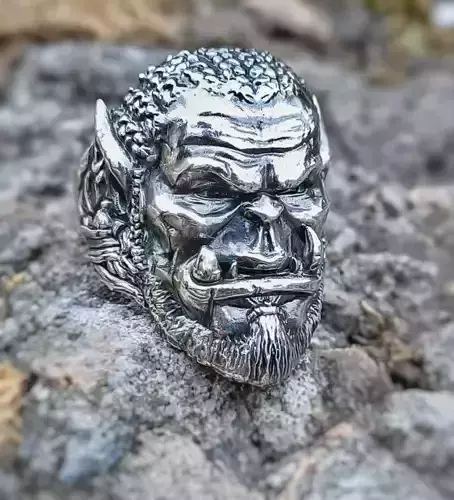 Durotan ring 3d model for 3d printing 3D print model