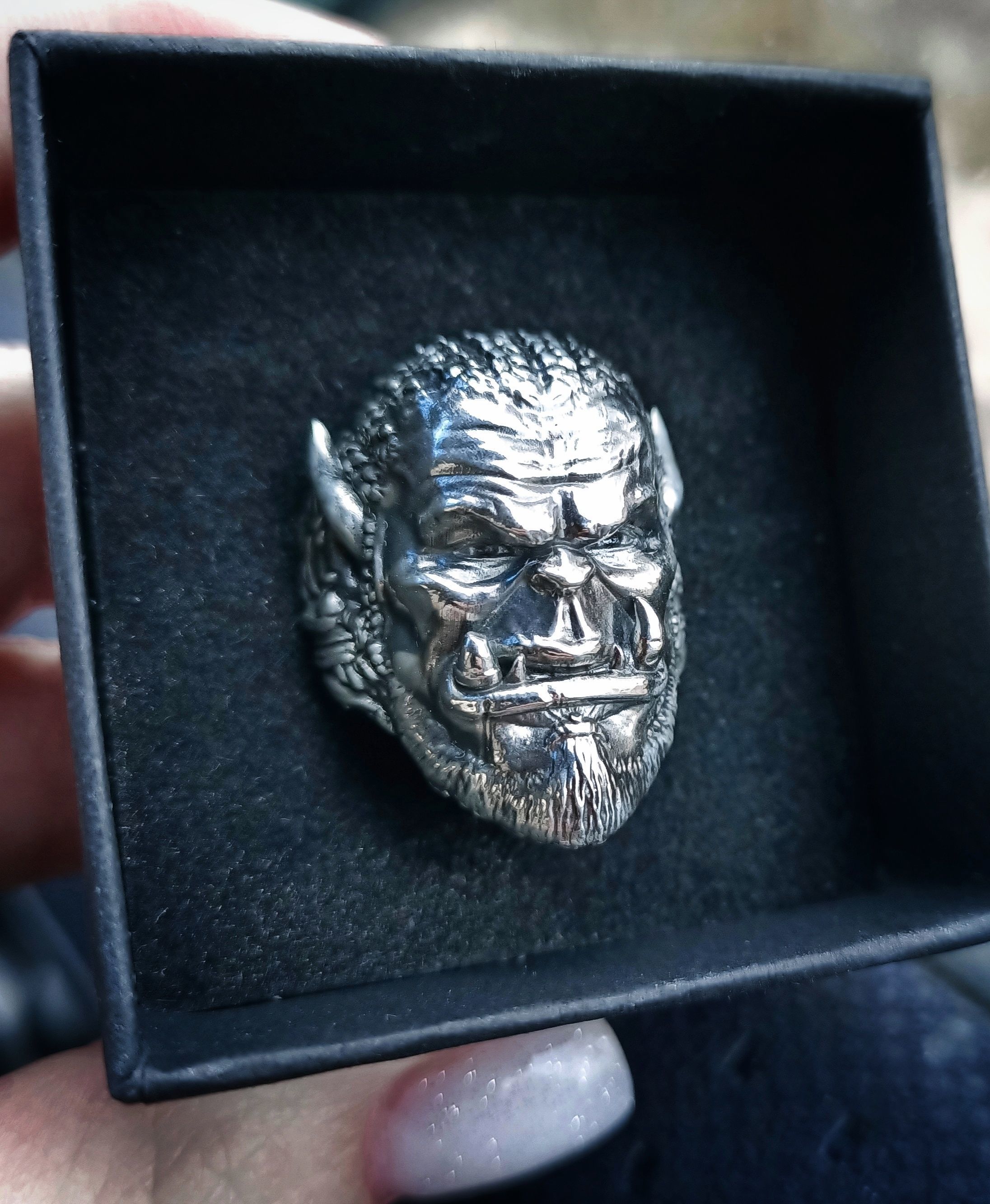 Durotan ring 3d model for 3d printing 3D print model 3D print model_2