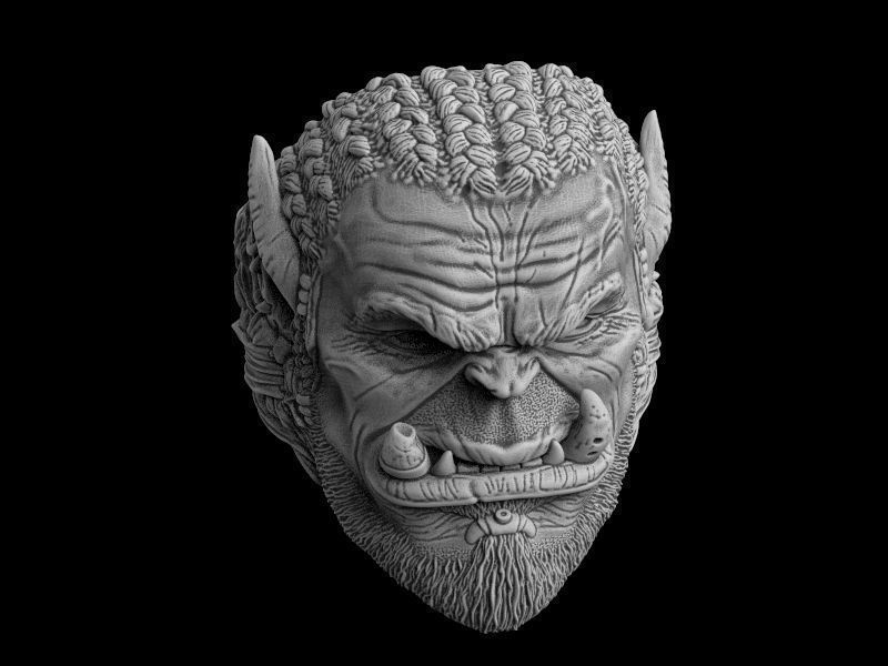 Durotan ring 3d model for 3d printing 3D print model 3D print model_17