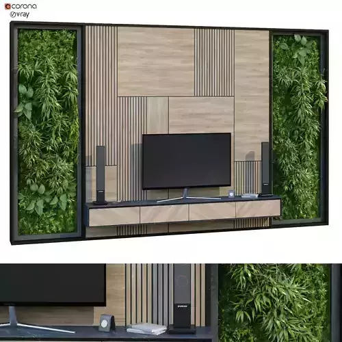 TV wall set 207