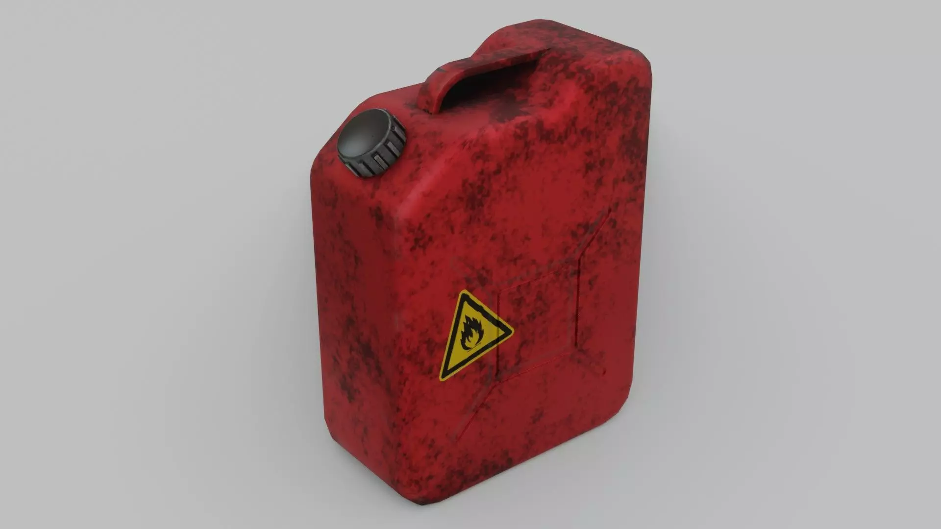 Fuel Can - Low Poly - Game Ready - PBR Low-poly 3D model