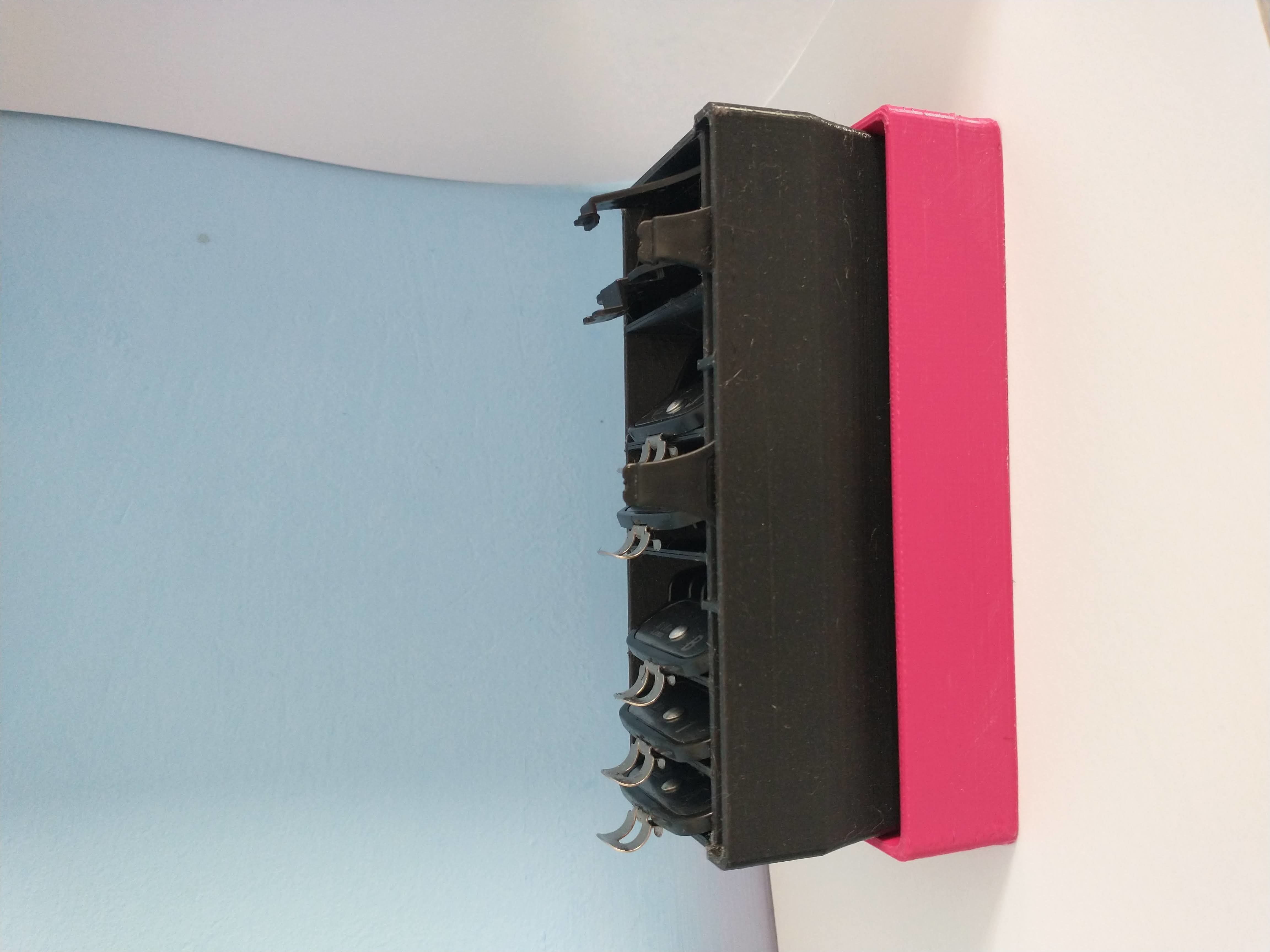 Comb Organizer 9 Storage Case Rack Holder for Hair Clipper 3D print model_6