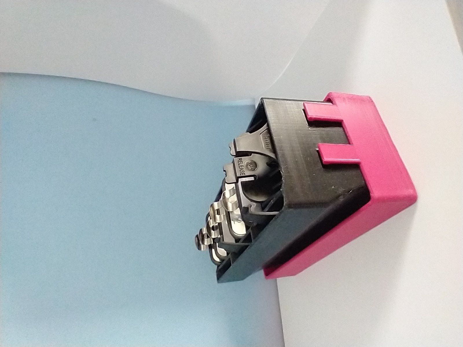 Comb Organizer 9 Storage Case Rack Holder for Hair Clipper 3D print model_19