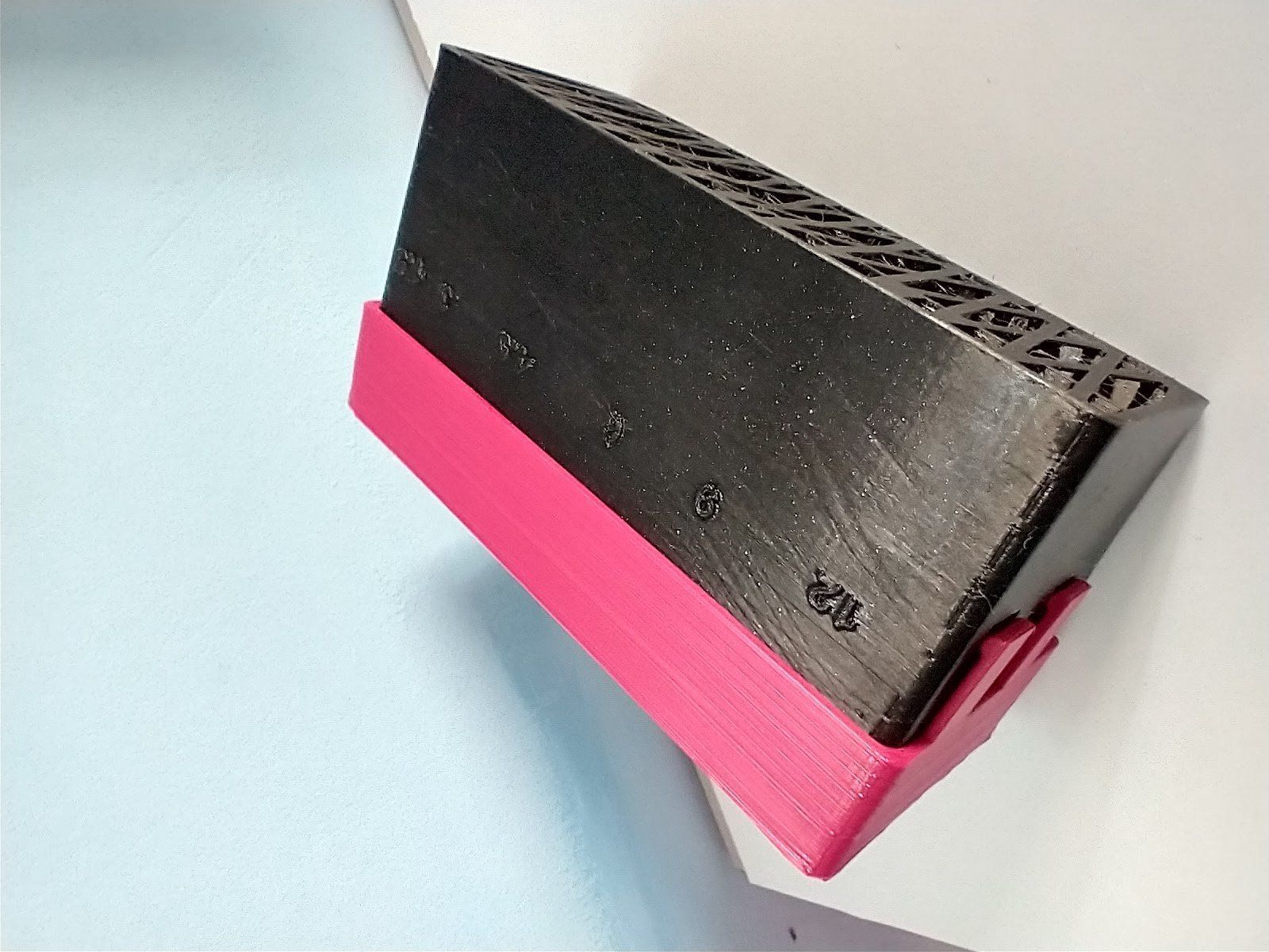 Comb Organizer 9 Storage Case Rack Holder for Hair Clipper 3D print model_3