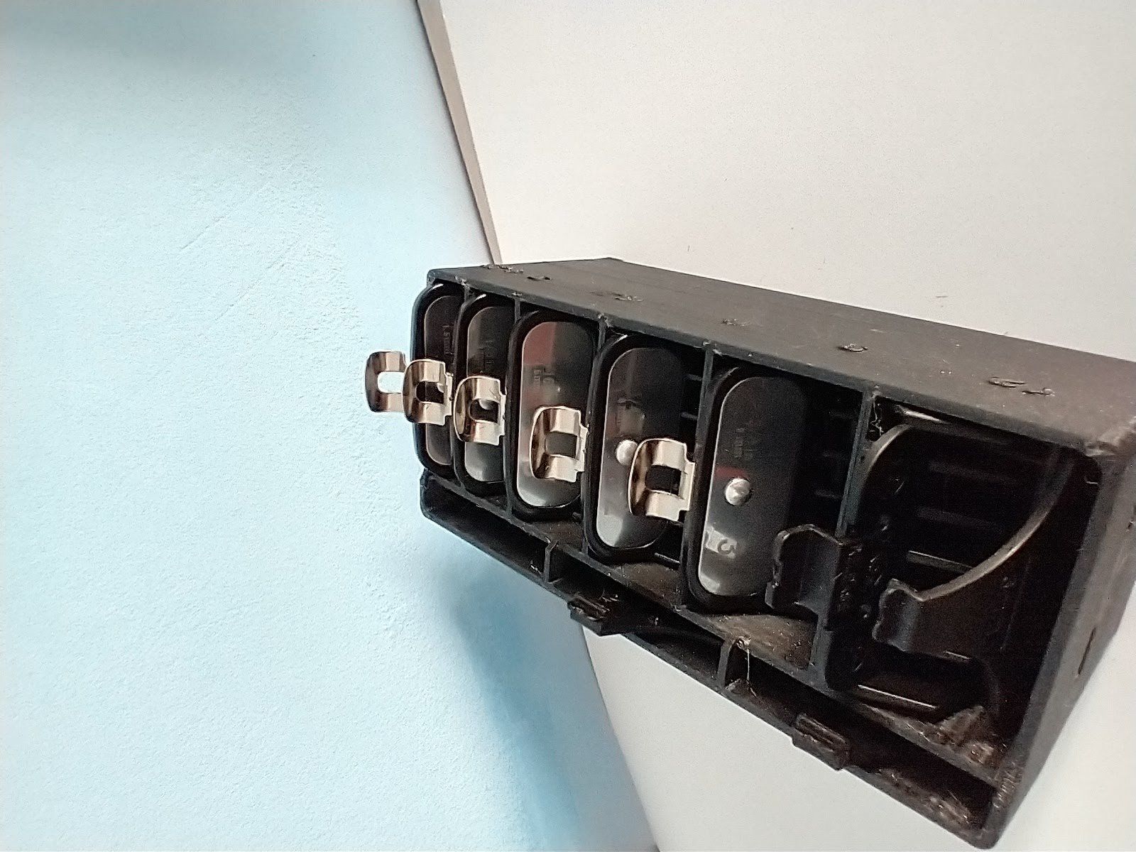 Comb Organizer 9 Storage Case Rack Holder for Hair Clipper 3D print model_25