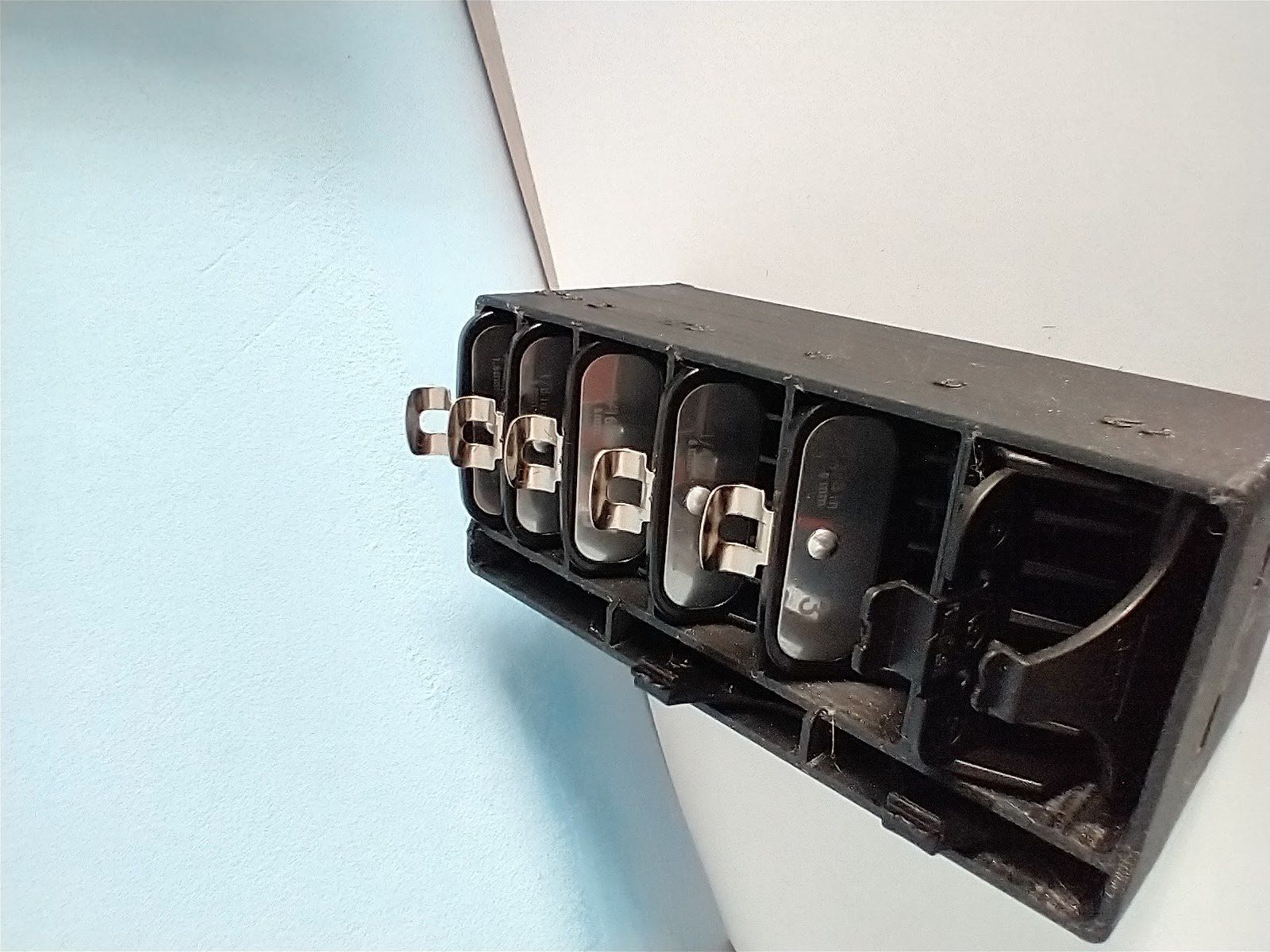 Comb Organizer 9 Storage Case Rack Holder for Hair Clipper 3D print model_27