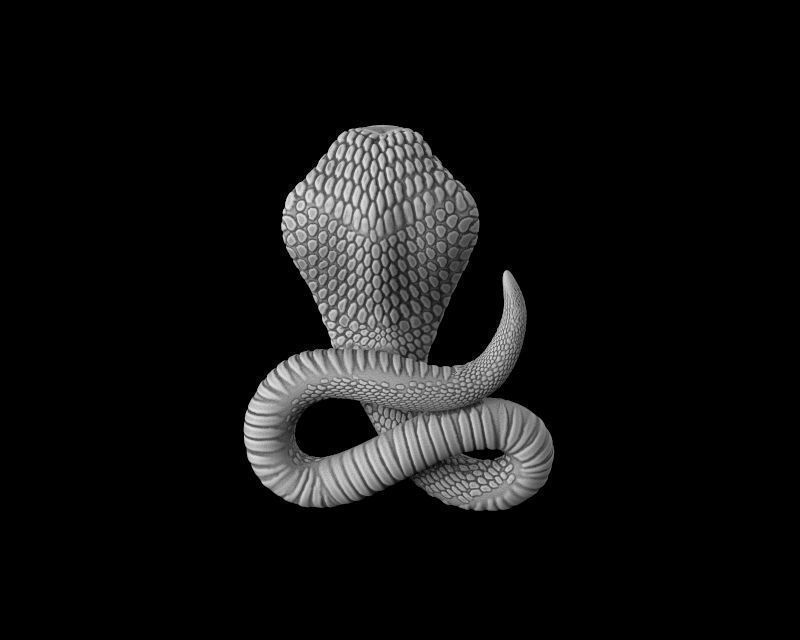 Cobra 3d model for 3d printing 3D print model 3D print model_5