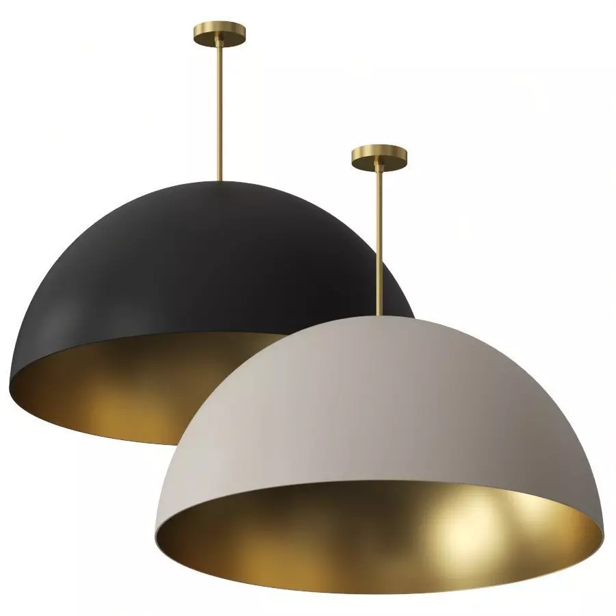 Arteriors Pascal Pendant Lamp 3D model_0
