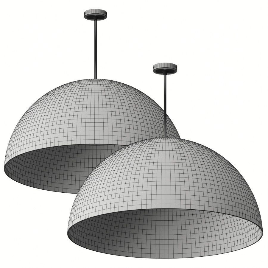 Arteriors Pascal Pendant Lamp 3D model_1