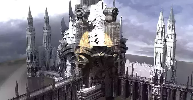 Vampires Golden Dawn Castle Kit bash