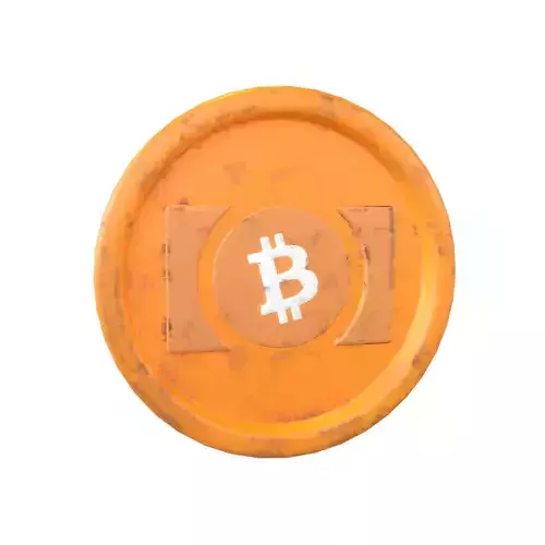Cartoon Bitcoin Cash v1 004 Low-poly 3D model