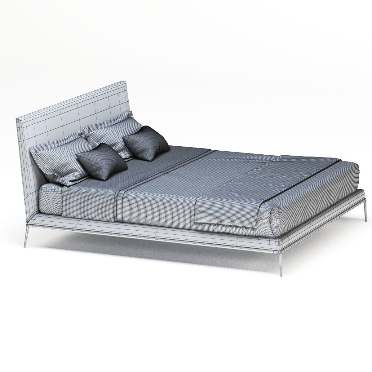 ATOLL BED 3D model_1