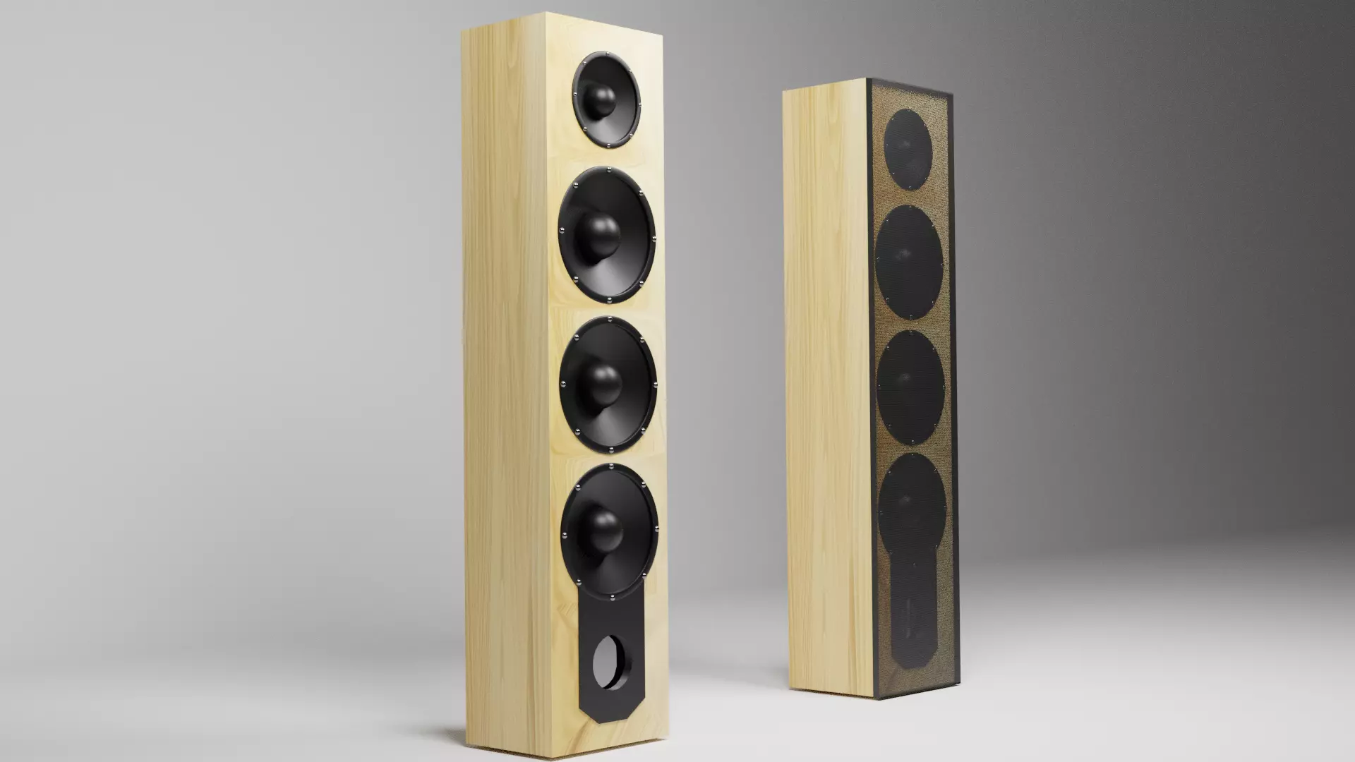 SPEAKER 3D acoustic design 3D model