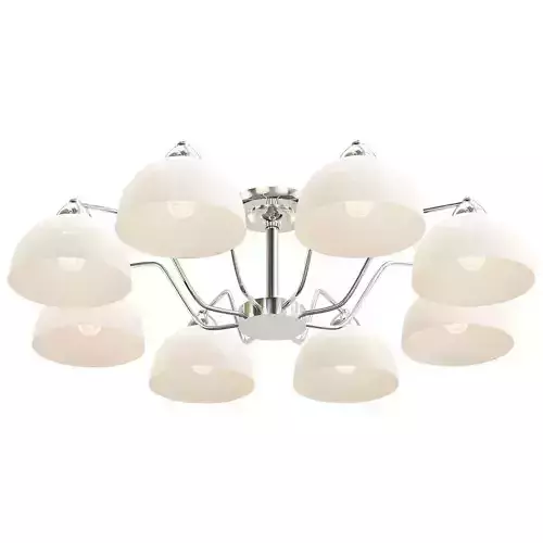carissa-30172-8 six - light chrome ceiling light