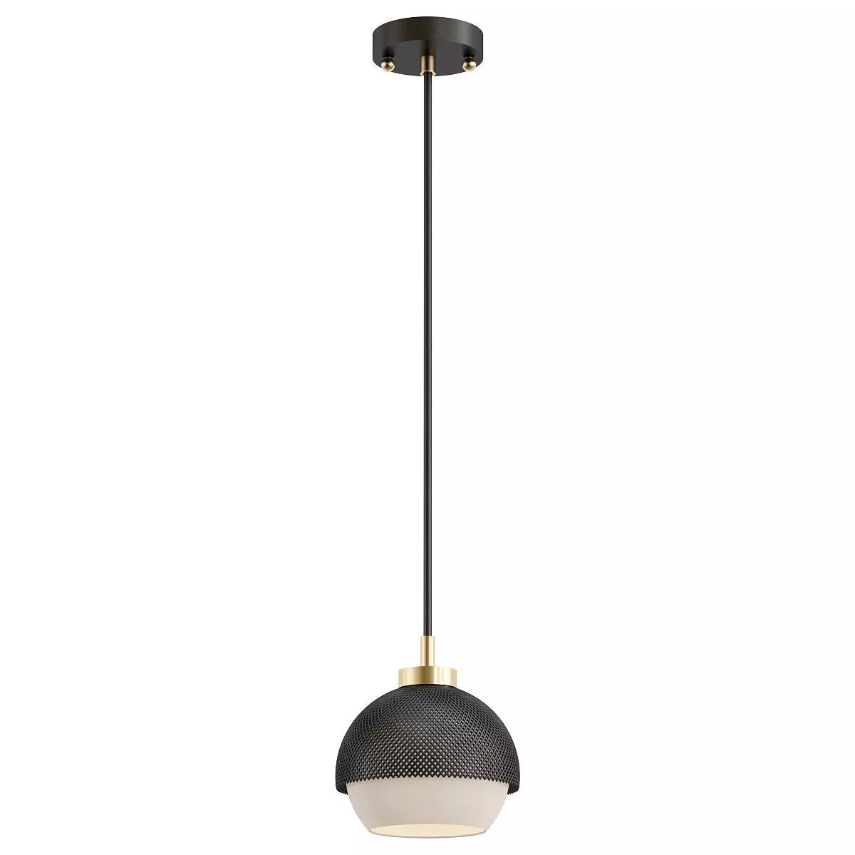 nocciola-50106-1 pendant light with gold accents 3D model_0