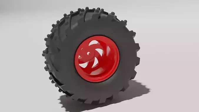 Wheel tire Dagu Wild Thumper 3D model