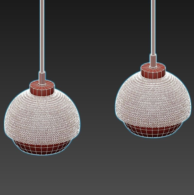 nocciola-50106-3 three light pendant 3D model_4