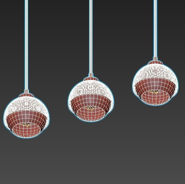 nocciola-50106-3 three light pendant 3D model_5