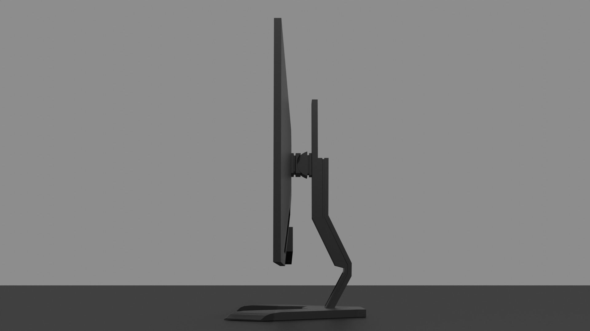 Dell Monitor 3D model_4