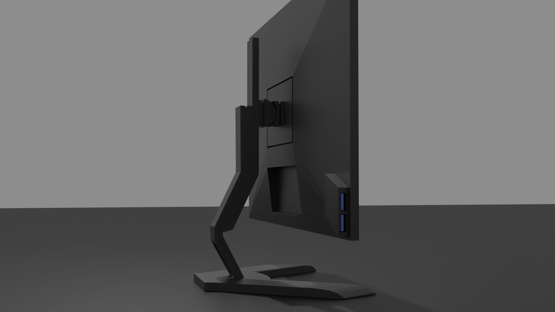 Dell Monitor 3D model_2