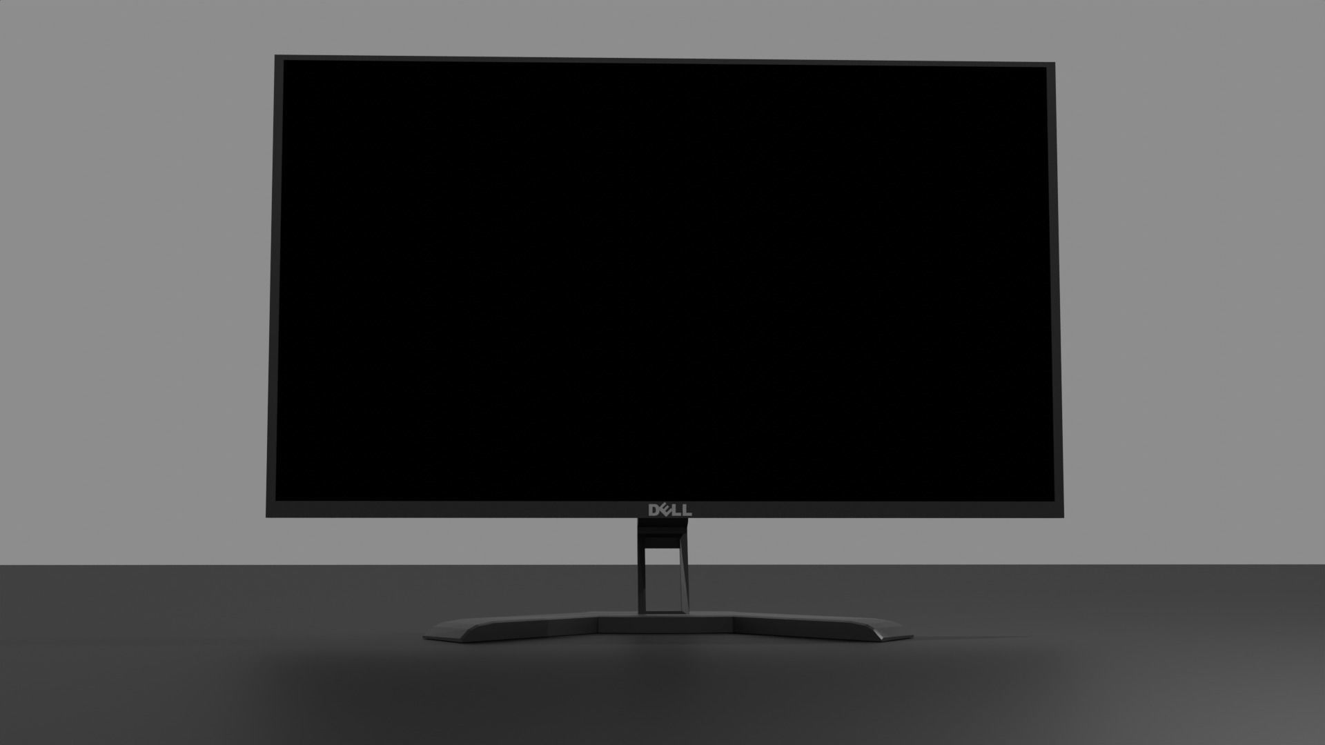 Dell Monitor 3D model_3