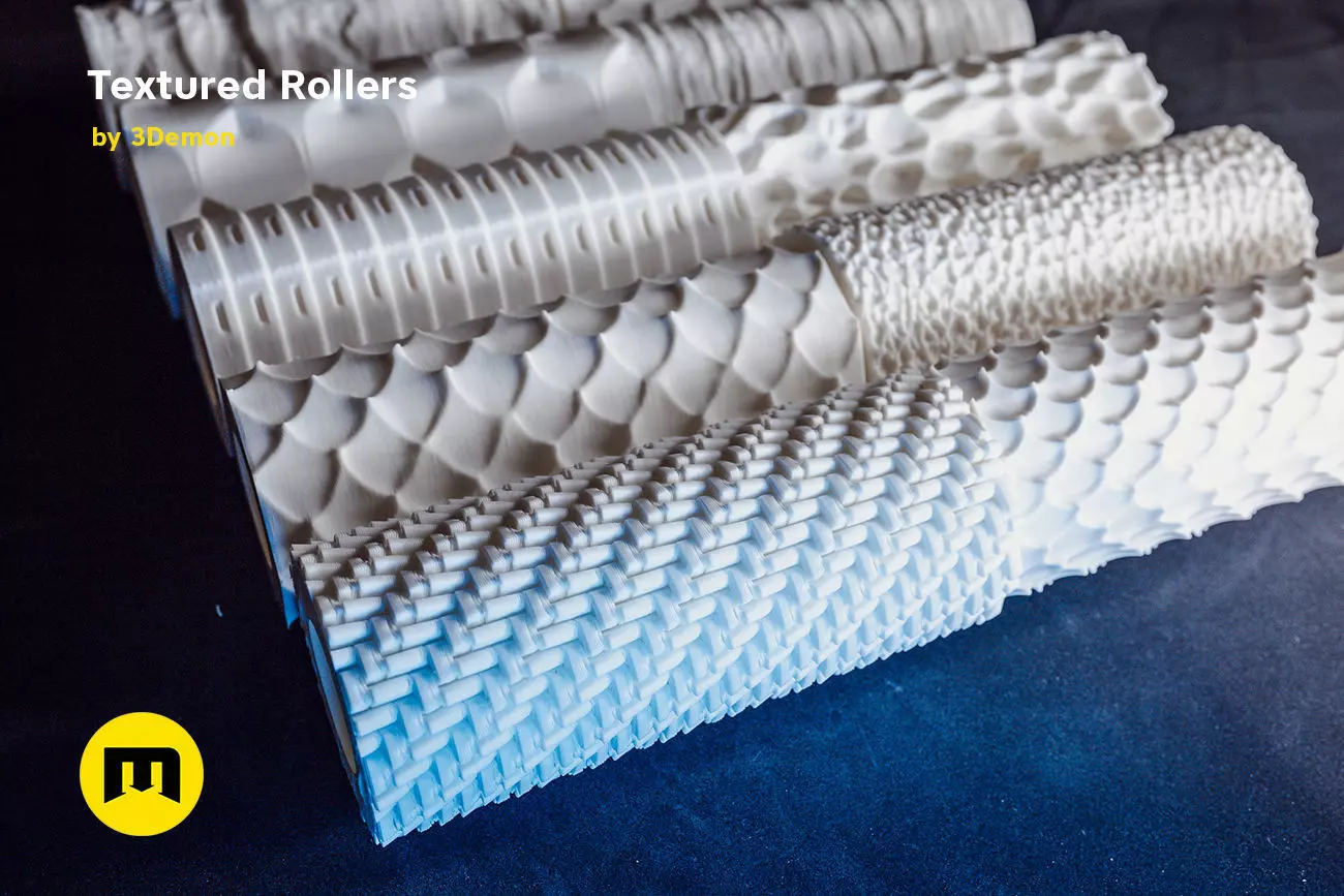 Stamp Rollers for Cosplay 3D print model