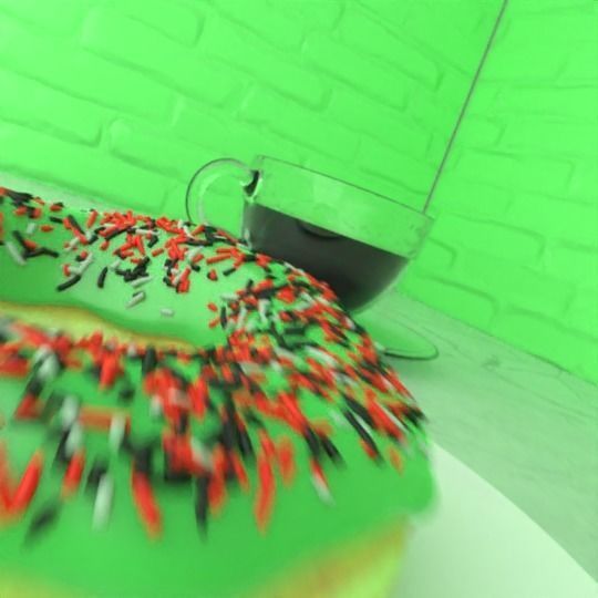 Donuts donut Free 3D model_5