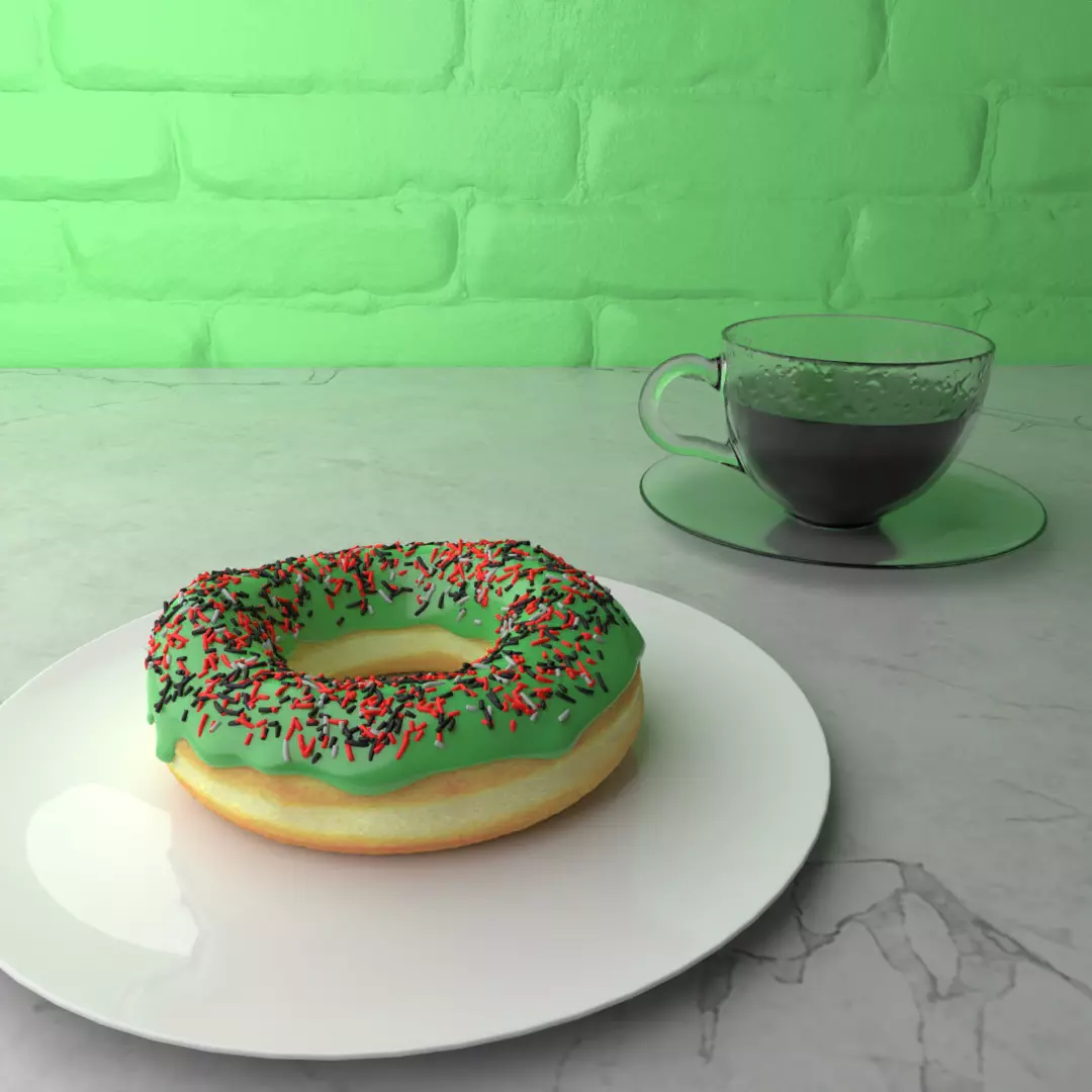 Donuts donut Free 3D model_0