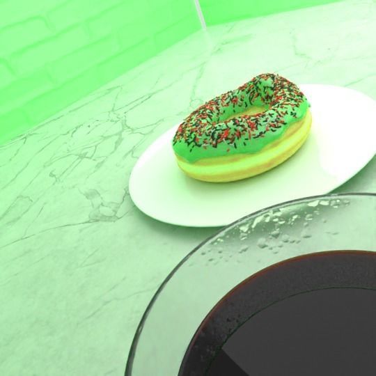 Donuts donut Free 3D model_1