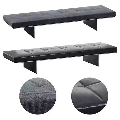 Track Living Divani Bench  3D model