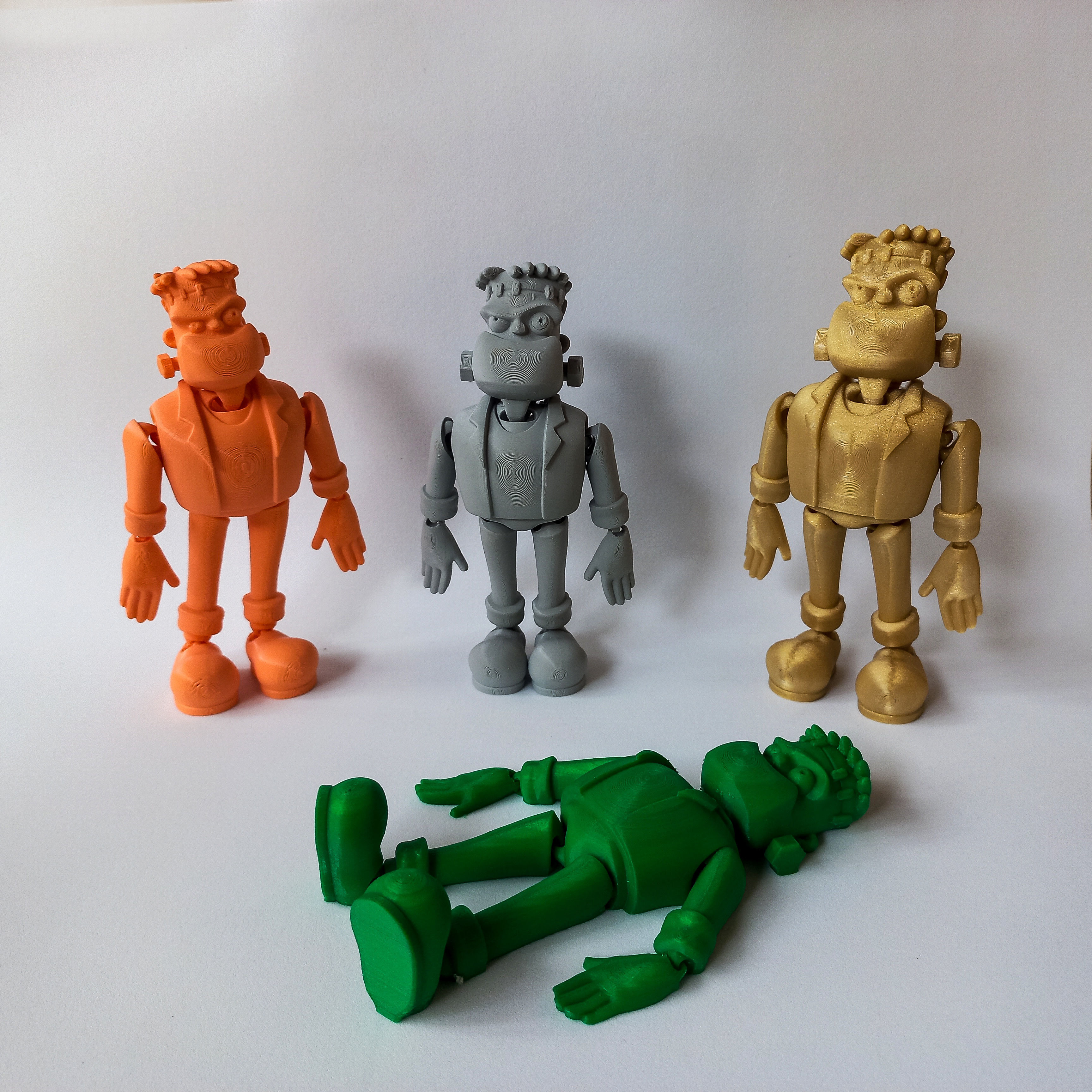 FRANKENSTEIN ARTICULATED 3D print model_2