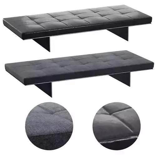 Track Living Divani Bench 3D model