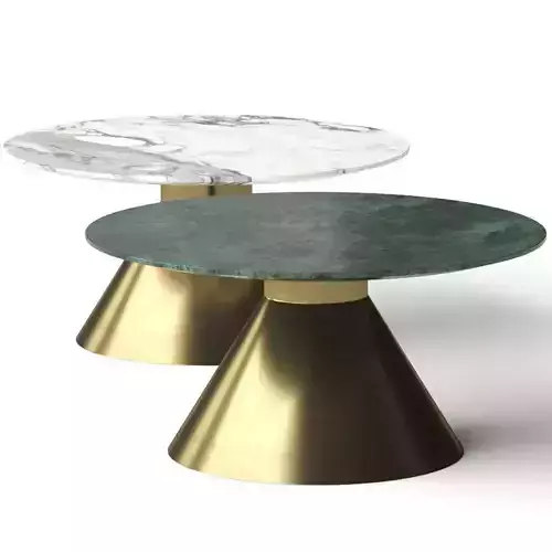 Arteriors Josie Cocktail Coffee Table 3D model