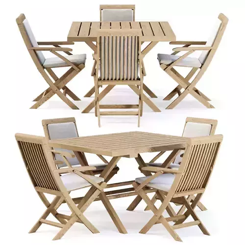 Alesso outdoor furniture set v03 