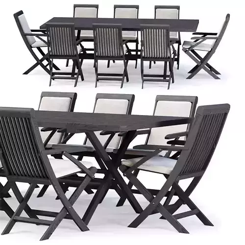 Alesso outdoor furniture set v04 
